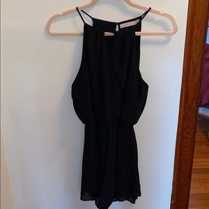 Romper- Nordstrom Top Shop Black